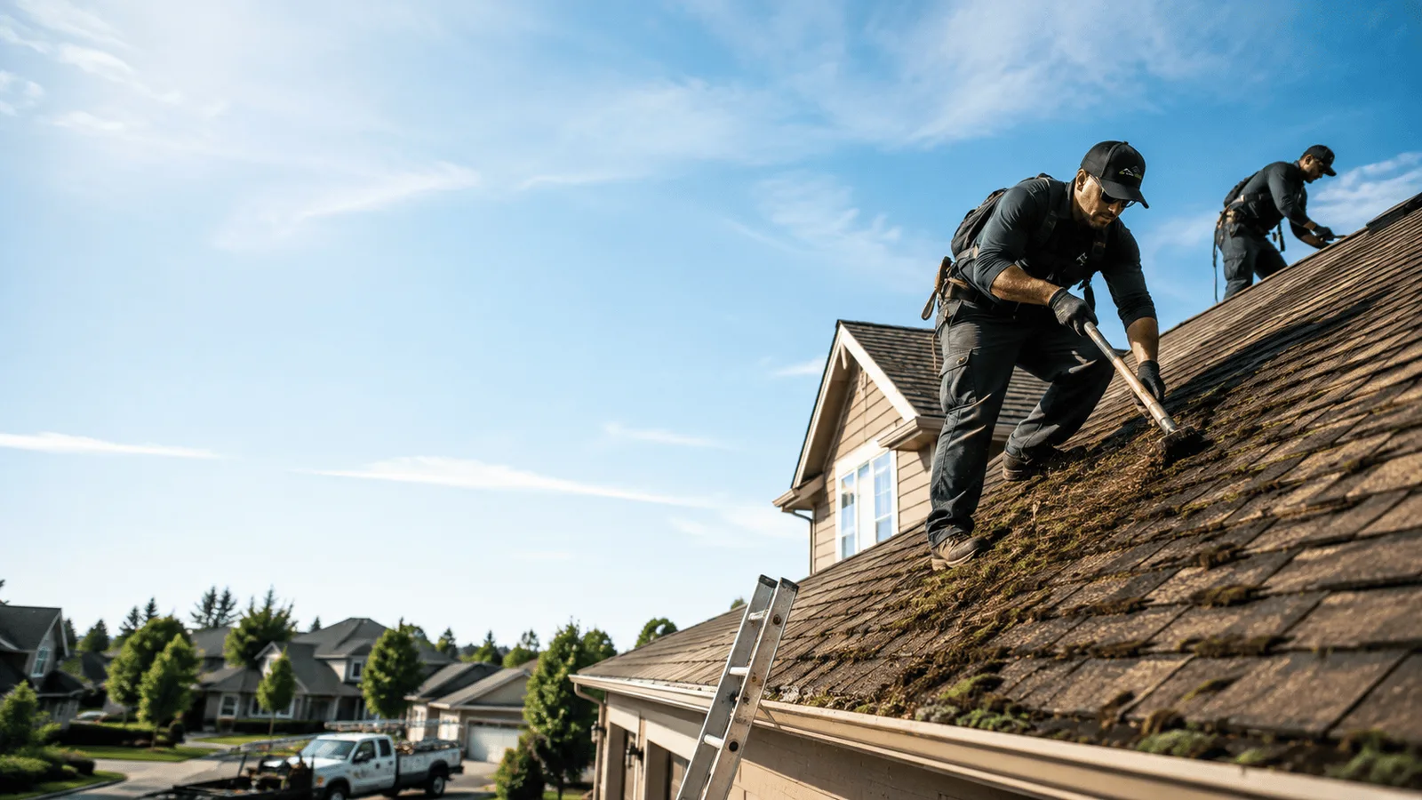 Roof Moss Removal in Berlin Heights, OH near me